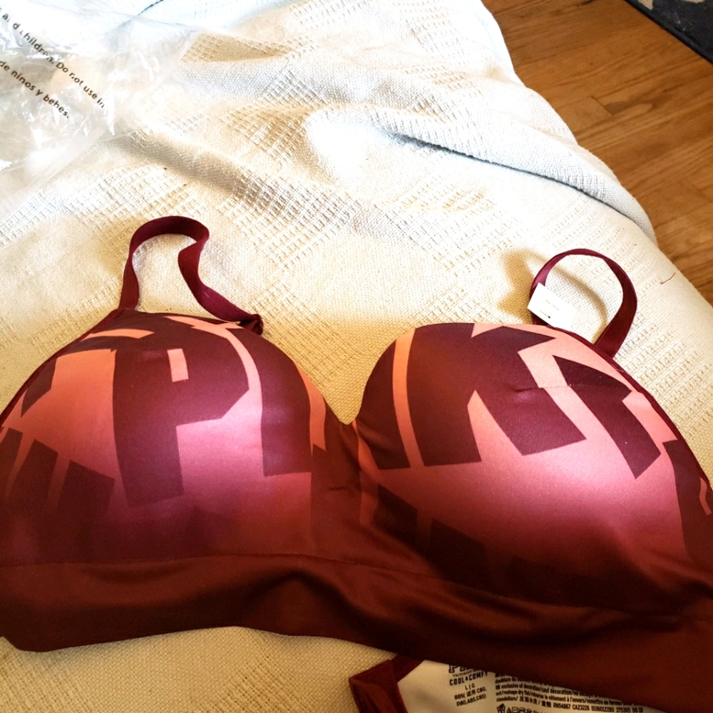 Pink Victoria Secret bra